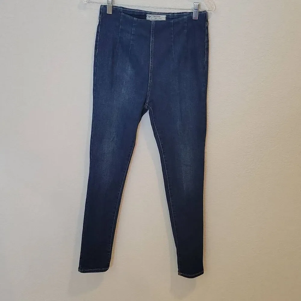 Free People Women's Pull On Skinny Jeans Denim Size 28